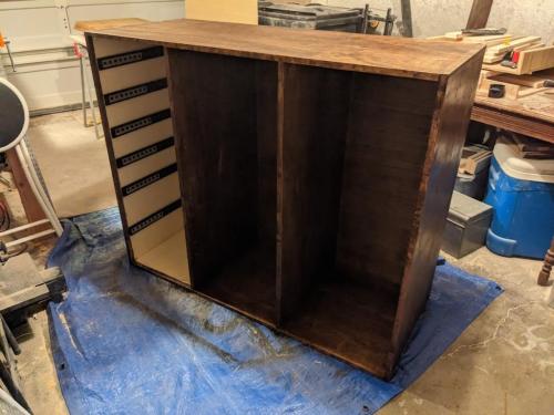 Cabinet assembly - stained