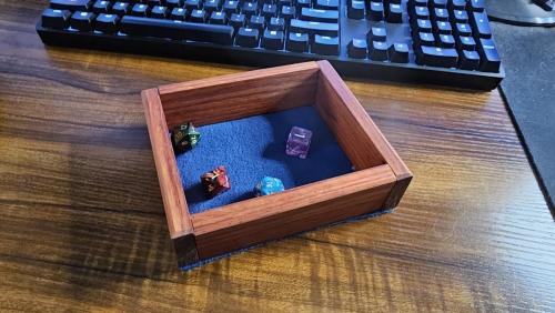 Dice tray