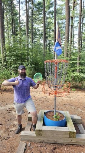 Disc golf ace
