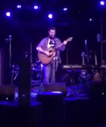 Jesse performs at the Chatter Box live
